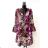 Women's Long Sleeve Summer Dress (S/M ONE SIZE) ITALIAN FASHION IMPES238990 purple 