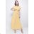 Women's Long Sleeve Summer Dress (S/M ONE SIZE) ITALIAN FASHION IMPES238990 žlutá 