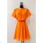 Women's Long Sleeve Summer Dress (S/M ONE SIZE) ITALIAN FASHION IMPES238990 růžová fuchsiová 