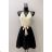 Women's Long Sleeve Summer Dress (S/M ONE SIZE) ITALIAN FASHION IMPES238990 oranžová neon 