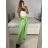 Women's Elegant Belt Long Sleeve Dress (S/M ONE SIZE) ITALIAN FASHION IMM23UN6139