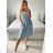 Dress with 3/4-sleeve ladies pocket (uni sl) ITALIAN Fashion IM3181746