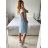 Dress with 3/4-sleeve ladies pocket (uni sl) ITALIAN Fashion IM3181746