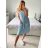 Dress with 3/4-sleeve ladies pocket (uni sl) ITALIAN Fashion IM3181746