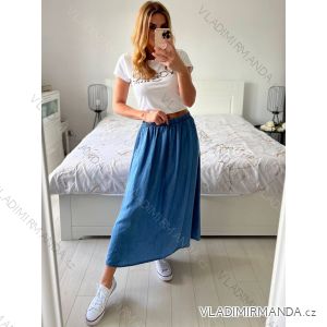 Women's Warm Long Sleeve Dress (L / XL ONE SIZE) ITALIAN FASHION IM421MIA