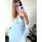 Sleeveless summer dress for women (uni sm) ITALIAN FASHION IMD20550 S/M béžová