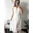Sleeveless summer dress for women (uni sm) ITALIAN FASHION IMD20550 S/M béžová