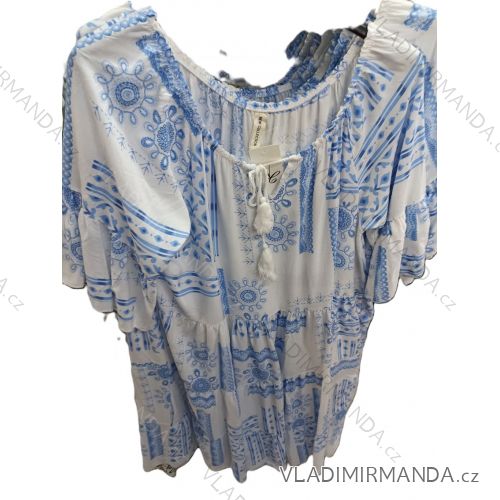 Women's short sleeve dress (uni s / L) ITALIAN FASHION IM320102