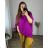 Women's Plus Size Oversize Short Sleeve Tunic (42/58 ONE SIZE) ITALIAN FASHION IMBM24053