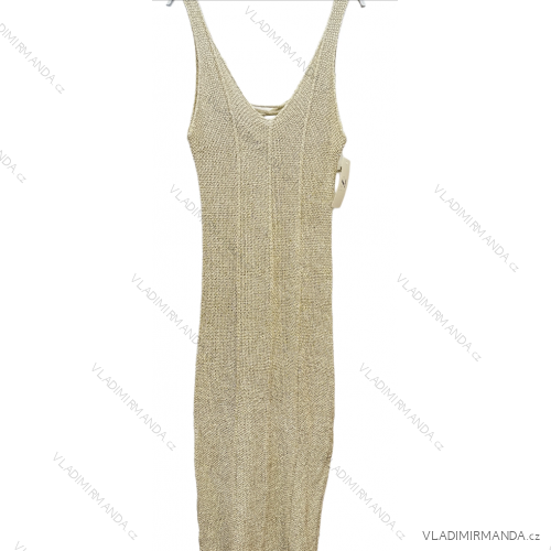 Women's Strapless Long Party Dress (S/M ONE SIZE) ITALIAN FASHION IMPSH2360055