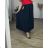 Women's Warm Long Sleeve Dress (L / XL ONE SIZE) ITALIAN FASHION IM421MIA zelená smaragdová 56/58