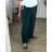 Icecool Women's Summer Long Aladinka Pants (L/XL/2XL ONE SIZE) ITALIAN FASHION IM323ICEC 48/50 dark emerald