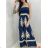 Women's Long Elegant Sleeveless Jumpsuit (S/M ONE SIZE) ITALIAN FASHION IMWGS231166