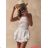 Women's Summer Carmen Muslin Dress (S/M ONE SIZE) ITALIAN FASHION IMWGS24068