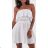 Women's Elegant Lace Sleeveless Dress (S/M ONE SIZE) ITALIAN FASHION IMWGS231829