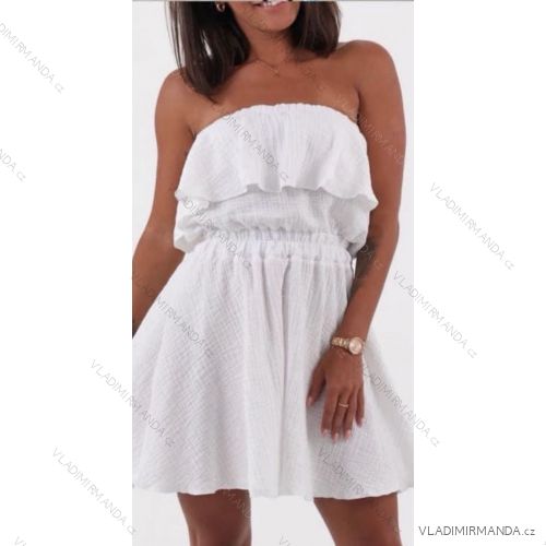 Women's Elegant Lace Sleeveless Dress (S/M ONE SIZE) ITALIAN FASHION IMWGS231829