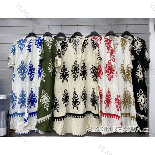 Women's Elegant Lace Sleeveless Dress (S/M ONE SIZE) ITALIAN FASHION IMWGS231829