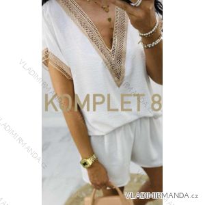 Women's Long Chiffon Short Sleeve Dress (S/M ONE SIZE) ITALIAN FASHION IMWGS231048