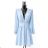 Women's Long Chiffon Short Sleeve Dress (S/M ONE SIZE) ITALIAN FASHION IMWGS231048 beige S / M