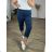 Women's Plus Size Long Pants and Long Sleeve Shirt Set (L/XL/2XL ONE SIZE) POLISH FASHION IMWT23BELLA -   dark blue -   56/58