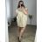 Women's Long Sleeve Shirt Dress (S/M ONE SIZE) ITALIAN FASHION IMWD232607