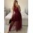 Women's Elegant Sleeveless Tulle Dress (S/M ONE SIZE) ITALIAN FASHION IMM22Q52235A/UL