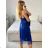 Women's Strappy Elegant Summer Dress (S/M ONE SIZE) ITALIAN FASHION IMPSH222053A/DU -   red Brick -   S / M