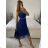 Women's Strappy Elegant Summer Dress (S/M ONE SIZE) ITALIAN FASHION IMPSH222053A/DU -   red Brick -   S / M