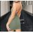 Women's Long Chiffon Short Sleeve Dress (S/M ONE SIZE) ITALIAN FASHION IMWGS231048