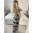 Women's long elegant icecool short sleeve dress (M/L, XL/XXL) AINUOSI ITALIAN FASHION IMB239970