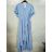 Women's Long Chiffon Short Sleeve Dress (S/M ONE SIZE) ITALIAN FASHION IMWGS231048