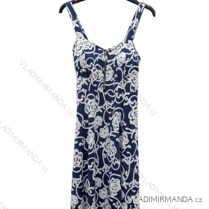 Women's Strapless Long Party Dress (S/M ONE SIZE) ITALIAN FASHION IMPSH2360055