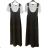 Women's long sleeveless summer dress (S / M ONE SIZE) ITALIAN FASHION IMD21551