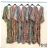 Women's Long Sleeve Summer Shirt Dress (S/M/L ONE SIZE) INDIAN FASHION IMWY23123