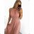 Women's Sleeveless Long Party Dress (S/M ONE SIZE) ITALIAN FASHION IMM24M156