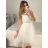 Women's Elegant Sleeveless Short Prom Party Dress (S/M ONE SIZE) ITALIAN FASHION IMM22PL19801KR