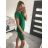 Women's short sleeve dress (uni L / XL) ITALIAN FASHION IM320003