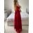 Šaty letní na ramínka dámské (S/M ONE SIZE) ITALSKÁ MÓDA IMPBB22B21841 -   white -   S / M