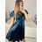 Women's Short Casual Short Sleeve Dress (S/M ONE SIZE) ITALIAN FASHION IMPSH236544