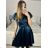 Women's Short Casual Short Sleeve Dress (S/M ONE SIZE) ITALIAN FASHION IMPSH236544