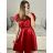 Women's Short Casual Short Sleeve Dress (S/M ONE SIZE) ITALIAN FASHION IMPSH236544