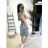 Women's Long Chiffon Short Sleeve Dress (S/M ONE SIZE) ITALIAN FASHION IMWGS231048