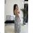Women's Long Chiffon Short Sleeve Dress (S/M ONE SIZE) ITALIAN FASHION IMWGS231048