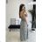 Women's Long Chiffon Short Sleeve Dress (S/M ONE SIZE) ITALIAN FASHION IMWGS231048
