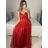Women's Strapless Long Party Dress (S/M ONE SIZE) ITALIAN FASHION IMPSH2360055 -   růžová starorůžová -   S / M