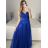 Women's Strapless Long Party Dress (S/M ONE SIZE) ITALIAN FASHION IMPSH2360055 -   růžová starorůžová -   S / M