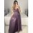 Women's Strapless Long Party Dress (S/M ONE SIZE) ITALIAN FASHION IMPSH2360055 -   růžová starorůžová -   S / M