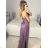 Women's Strapless Long Party Dress (S/M ONE SIZE) ITALIAN FASHION IMPSH2360055 -   růžová starorůžová -   S / M