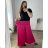 Women's Plus Size Long Pants and Long Sleeve Shirt Set (L/XL/2XL ONE SIZE) POLISH FASHION IMWT23BELLA