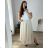 Women's Warm Long Sleeve Dress (L / XL ONE SIZE) ITALIAN FASHION IM421MIA